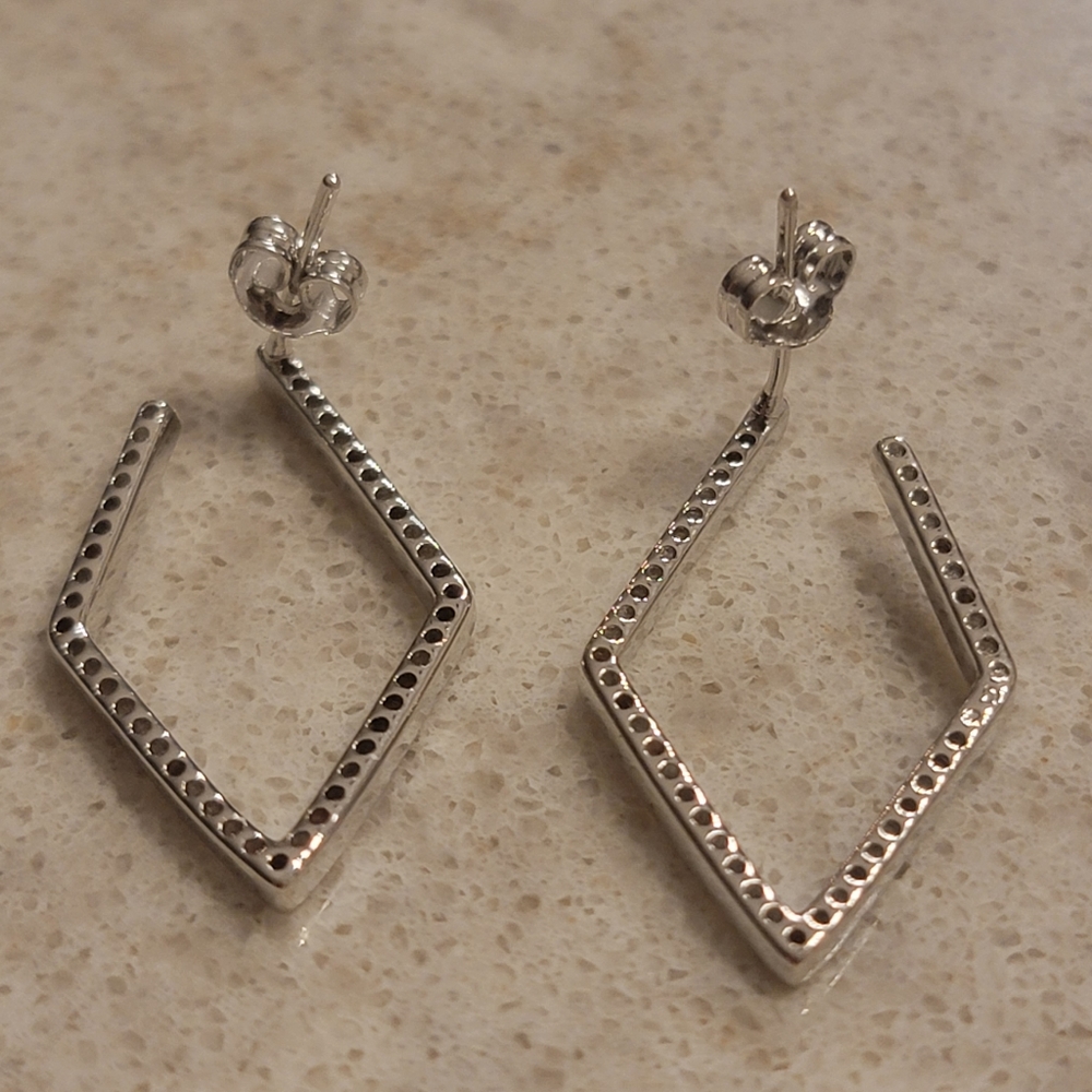NIB Hoop Earrings Adornia - Picture 6 of 13